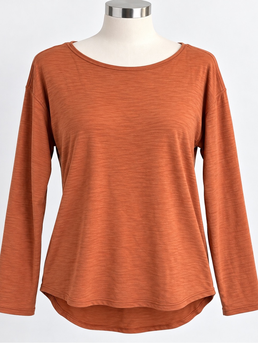 Lululemon Women’s Lightweight Long Sleeve Top Rust Orange Size M